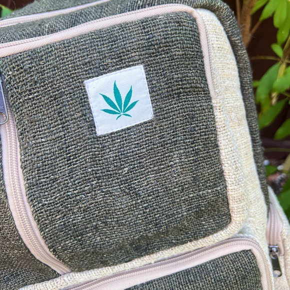 Multi Pocket Hemp Backpack - Picture 15 of 16